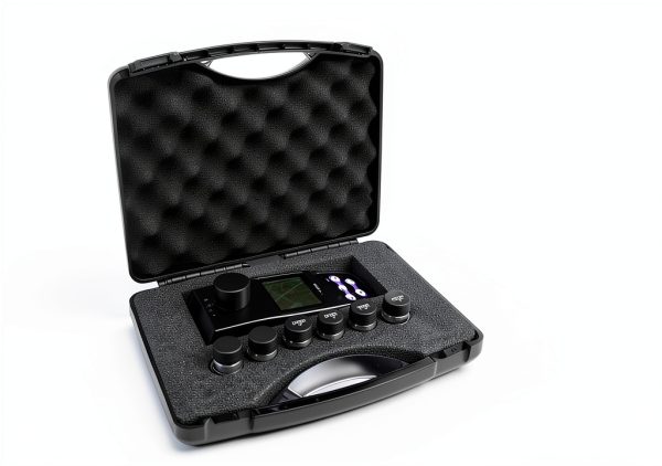 Digital Turbidity Meter Portable Turbidimeter Turbidity Analyzer with Calibration Standards Solution 0.02 10.00 200 500 1000 NTU 2 to 5 Points Calibration 4 Selectable Turbidity Units USB Interface-10