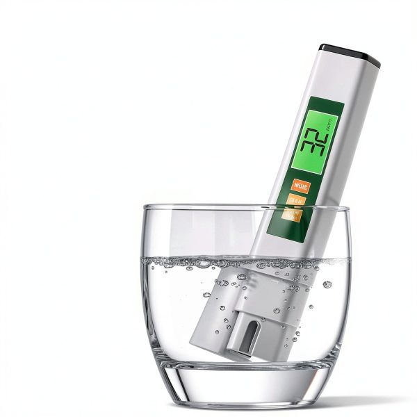 TDS Water Tester JRQHF 4-in-1 Digital Meter 6in White and Green-1