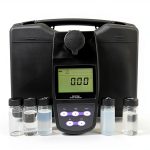 Digital Turbidity Meter Portable Turbidimeter Turbidity Analyzer with Calibration Standards Solution 0.02 10.00 200 500 1000 NTU 2 to 5 Points Calibration 4 Selectable Turbidity Units USB Interface-0
