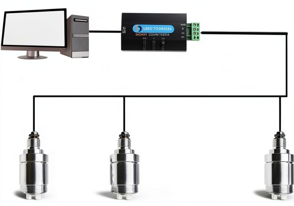 iDili RS485 Turbidity Sensor Probe Alumina Turbidity Module Sewage Mixed Water Liquid Detector-2