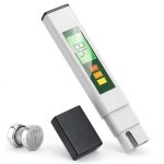 TDS Water Tester JRQHF 4-in-1 Digital Meter 6in White and Green-0