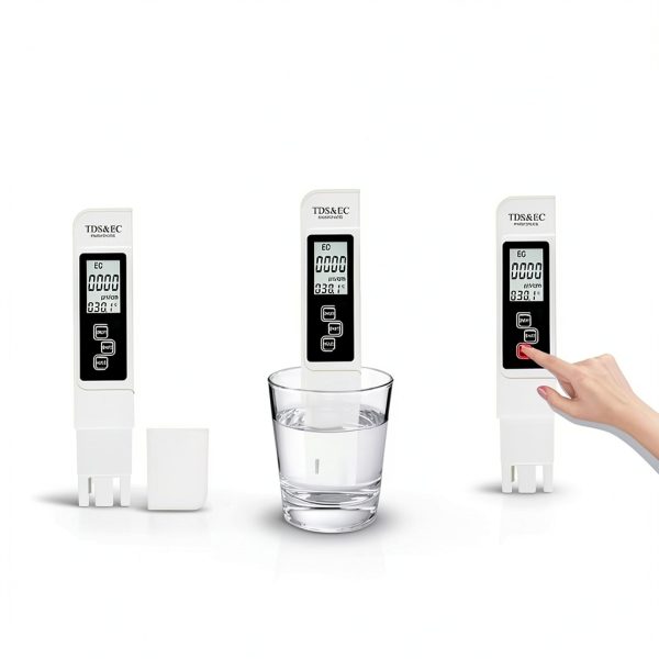 4 in 1 TDS Meter Turbidity Tester - TDS EC & Temperature(°C,°F) 0-9990 ppm-Meter,Accurate & Reliable Digital Water Testing for DrinkingWater,Tap,Well,Swimming Pool,Hydroponics, Aquarium, RO/DI System-5