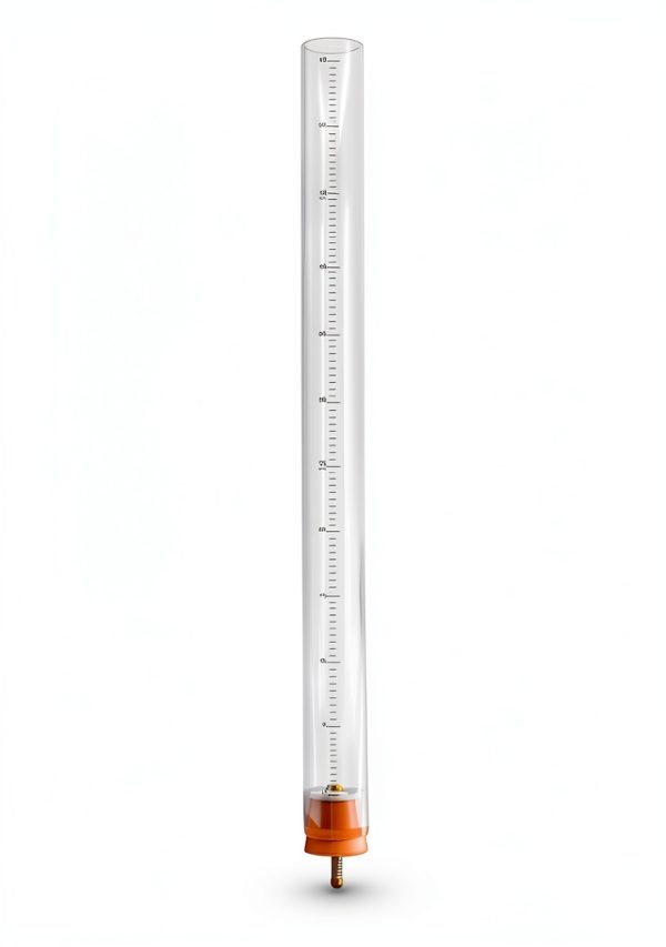 Turbidity Tube with Secchi Disk 60cm Scale - Eisco Labs Instrument-0
