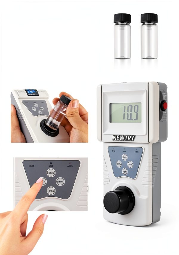 Turbidity Meter NEWTRY Portable Digital 0-200 NTU ISO7027-2