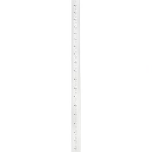 Turbidity Tube with Secchi Disk by EISCO 120cm Shatter Resistant-0