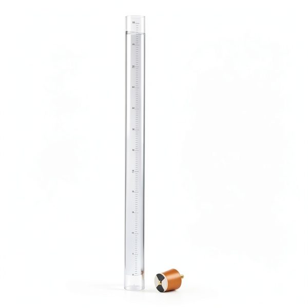 Turbidity Tube with Secchi Disk 60cm Scale - Eisco Labs Instrument-2