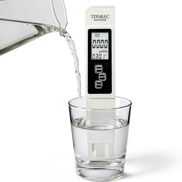4 in 1 TDS Meter Turbidity Tester - TDS EC & Temperature(°C,°F) 0-9990 ppm-Meter,Accurate & Reliable Digital Water Testing for DrinkingWater,Tap,Well,Swimming Pool,Hydroponics, Aquarium, RO/DI System-0