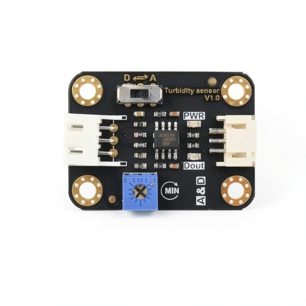 Gravity: Analog Turbidity Sensor for Arduino / ESP32 / STM32 / Raspberry Pi (ADC Required) | Water Quality Monitor | <500ms Response Time & 0-4000NTU Range-2
