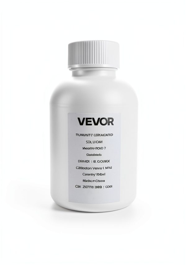 VEVOR Turbidity Calibration Solution, 0 NTU, 100 ml Capacity, Standard Turbidity Solution Refill for Turbiditymeter, Zero-Drift for Stable Concentration, Ready to Use, for Both White and Red Light-6