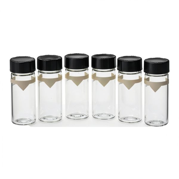 Hach Portable Turbidimeter Sample Cells 25 mm Round Glass Pack of 6-0